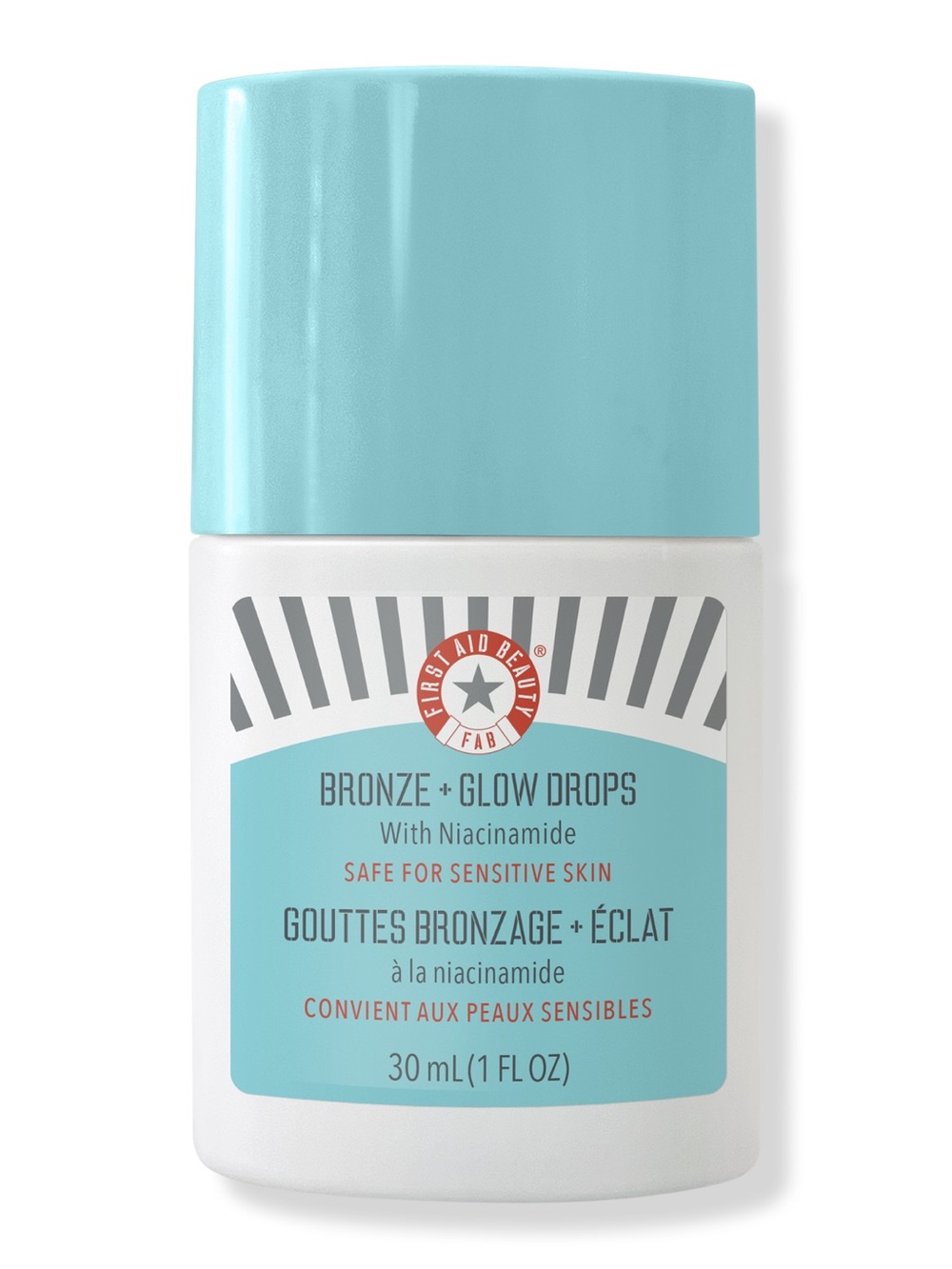 First Aid Beauty Bronze + Glow Drops with Aqua Cap